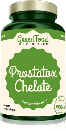 GreenFood Nutrition Prostatox Chelate capsules pour une prostate en bonne santé et pour favoriser la virilité