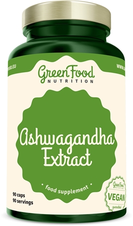 GreenFood Nutrition Ashwagandha Extract podpora psychické pohody