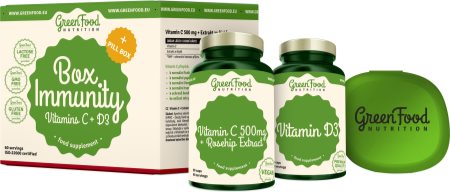 GreenFood Nutrition Immunity Box dárková sada (pro posílení imunity)