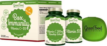 GreenFood Nutrition Immunity Box darčeková sada na podporu imunitného systému