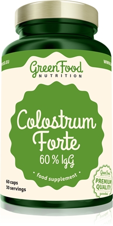 GreenFood Nutrition Colostrum Forte 60 % IgG podpora imunity
