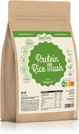 GreenFood Nutrition Protein Rice Mash bouillie au riz avec protéines