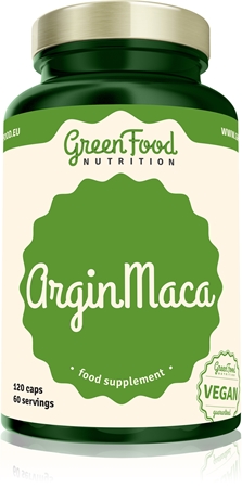 GreenFood Nutrition ArginMaca Kapseln aus Kräutern