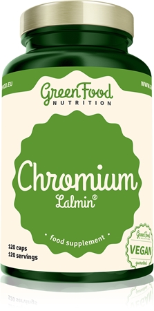 GreenFood Nutrition Chromium Lalmin® kapsle s minerály