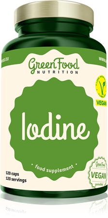 GreenFood Nutrition Iodine capsule per il corretto funzionamento della tiroide