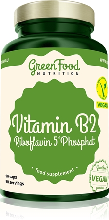 GreenFood Nutrition Vitamin B2 Riboflavin 5'Phosphat capsule con vitamine