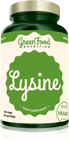 GreenFood Nutrition Lysine kapsle s aminokyselinami