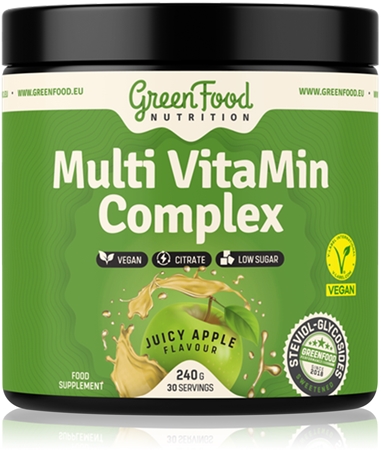 GreenFood Nutrition Multi VitaMin Complex poudre au complexe multivitaminé