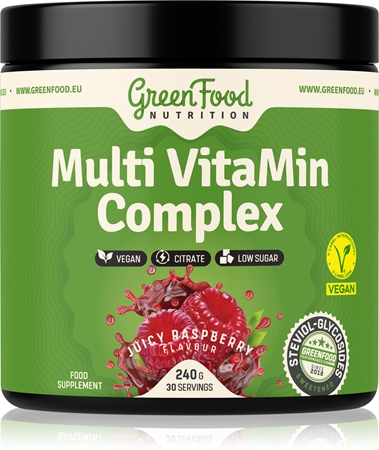 GreenFood Nutrition Multi VitaMin Complex prášek s multivitamínovým komplexem