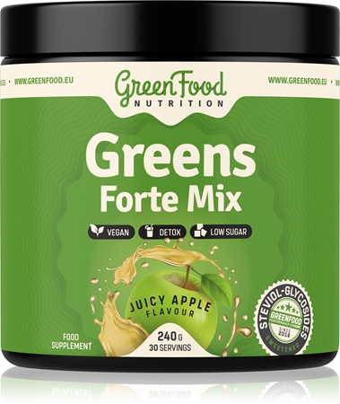 GreenFood Nutrition Greens Forte Mix poudre pour détoxifier l’organisme et favoriser l’immunité
