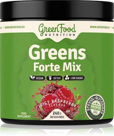 GreenFood Nutrition Greens Forte Mix poudre pour détoxifier l’organisme et favoriser l’immunité