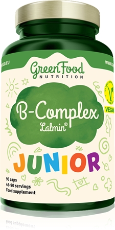 GreenFood Nutrition Junior B-complex Lalmin vitamina B complex pentru copii