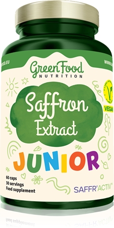 GreenFood Nutrition Junior Saffron Extract vitamini za djecu