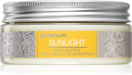 Greenum Sunlight Körperbutter mit Bambus Butter