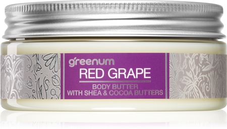 Greenum Red Grape manteiga corporal com manteiga de karité