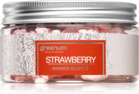 Greenum Strawberry soufflé pour le corps pour la douche