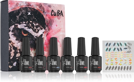 Grey Owl GO Cuba kit de vernis à ongles à utiliser avec une lampe UV/LED