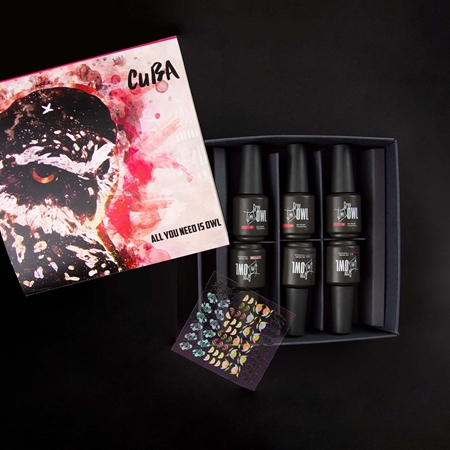 Grey Owl GO Cuba kit de vernis à ongles à utiliser avec une lampe UV/LED
