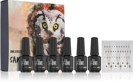 Grey Owl GO Savannah kit de vernis à ongles à utiliser avec une lampe UV/LED