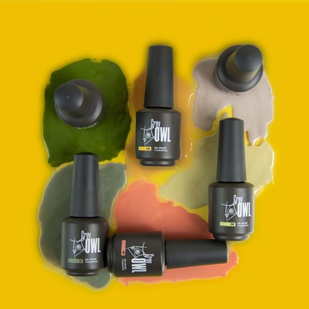 Grey Owl GO Savannah kit de vernis à ongles à utiliser avec une lampe UV/LED