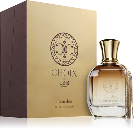 Gritti Choix Matin d'Été extrait de parfum mixte