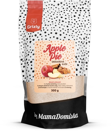 Grizly Apple pie by MamaDomisha instantní kaše bez lepku