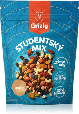 Grizly Trail Mix mieszanka orzechów i bakalii