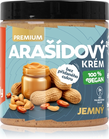 Grizly Arašídový krém jemný premium 100% ořechový krém
