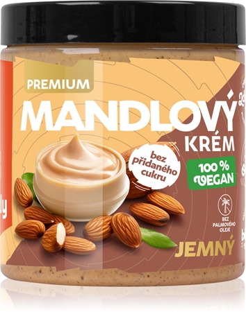 Grizly Delikatny krem migdałowy premium krem orzechowy 100%