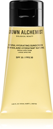 Grown Alchemist Natural Hydrating Sunscreen opalovací krém na obličej s minerály