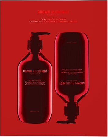 Grown Alchemist Hand + Body Cleanser Kit gift set (for hands and body)