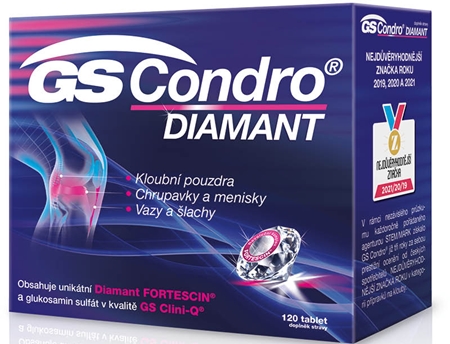 GS Condro Diamant tablety pro výživu kloubů a chrupavek