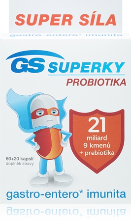 GS Superky probiotika doplněk stravy s probiotiky
