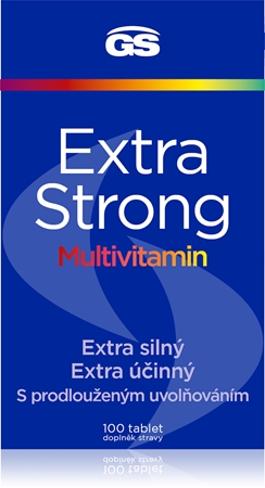GS Extra Strong Multivitamin tablety s postupným uvolňováním