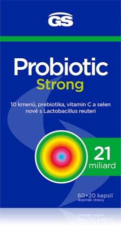 GS Probiotic Strong kapsuly s probiotikami