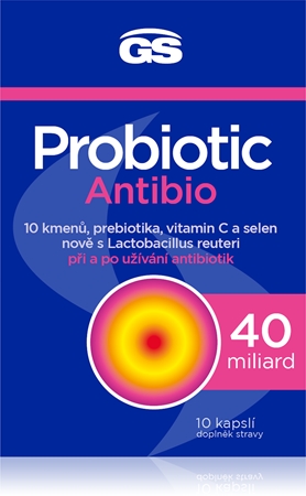 GS Probiotic Antibio kapsle s probiotiky