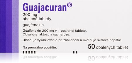 Guajacuran Guajacuran 200mg filmom obalené tablety
