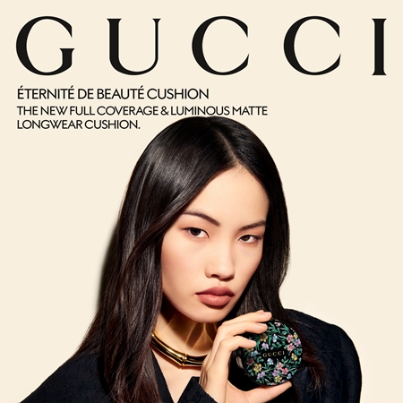 Gucci Gucci Beauty Eternité de Beauté ilgai išliekantis makiažo pagrindas kempinėlėje SPF 35