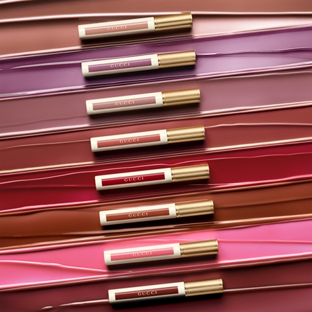 Gucci Gucci Beauty Glow Oil-In-Water Tint Liquid Lipstick moisturising glossy liquid lipstick