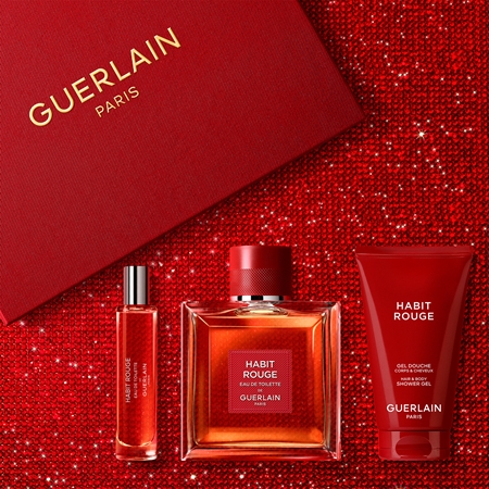 GUERLAIN Habit Rouge dárková sada pro muže