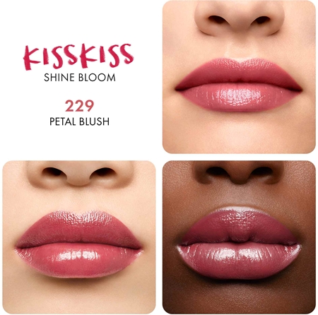 GUERLAIN KissKiss Shine Bloom бляскаво червило
