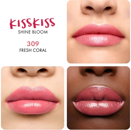 GUERLAIN KissKiss Shine Bloom glänzender Lippenstift