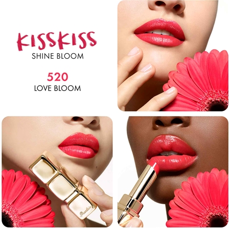 GUERLAIN KissKiss Shine Bloom gloss labial