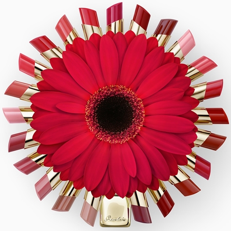 GUERLAIN KissKiss Shine Bloom rouge à lèvres brillant