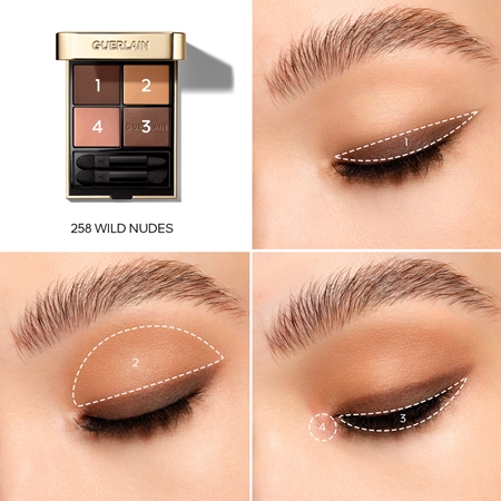 GUERLAIN Ombres G paletka očných tieňov