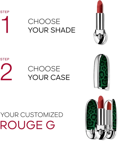 GUERLAIN Rouge G de Guerlain Double Mirror Case pouzdro na rtěnku se zrcátkem