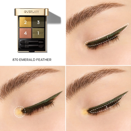 GUERLAIN Majestic Feathers Ombres G palette di ombretti edizione limitata