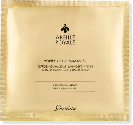 GUERLAIN Abeille Royale Honey Cataplasm Mask máscara em folha com efeito hidratante e suavizante