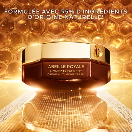 GUERLAIN Abeille Royale Honey Treatment Night Cream crème de nuit raffermissante anti-rides rechargeable