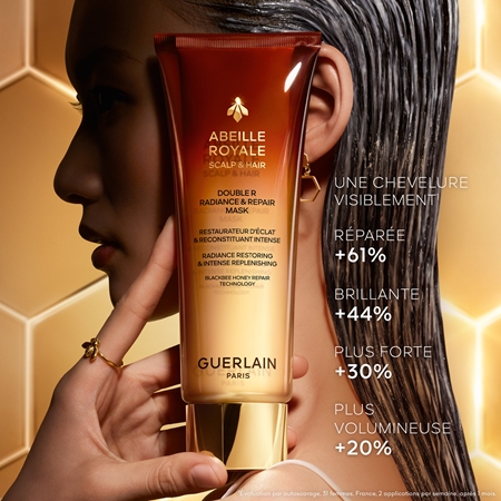GUERLAIN Abeille Royale Double R Radiance & Repair Mask masque cheveux régénérant